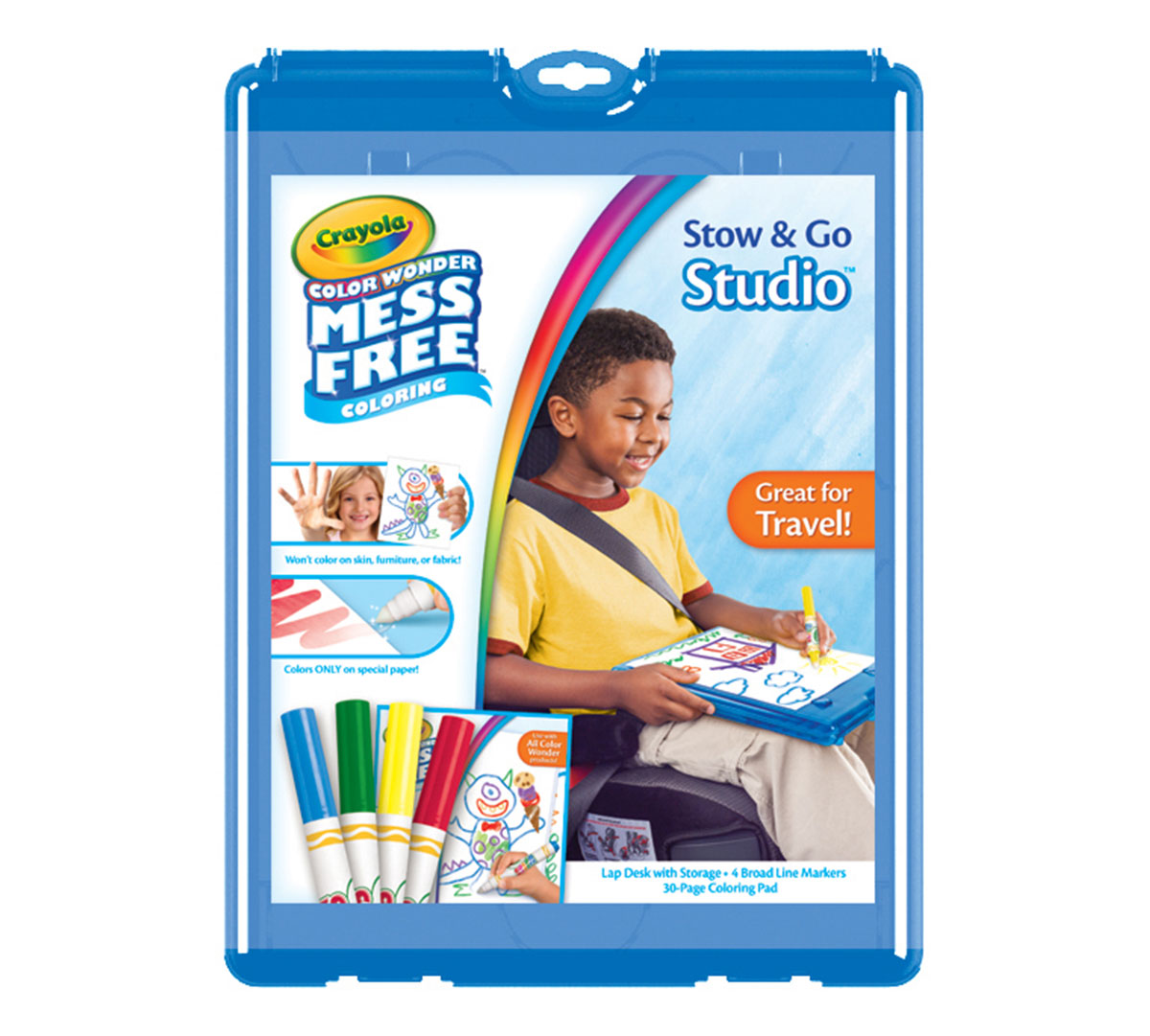 Color Wonder Mess Free Stow &amp; Go Travel Kit