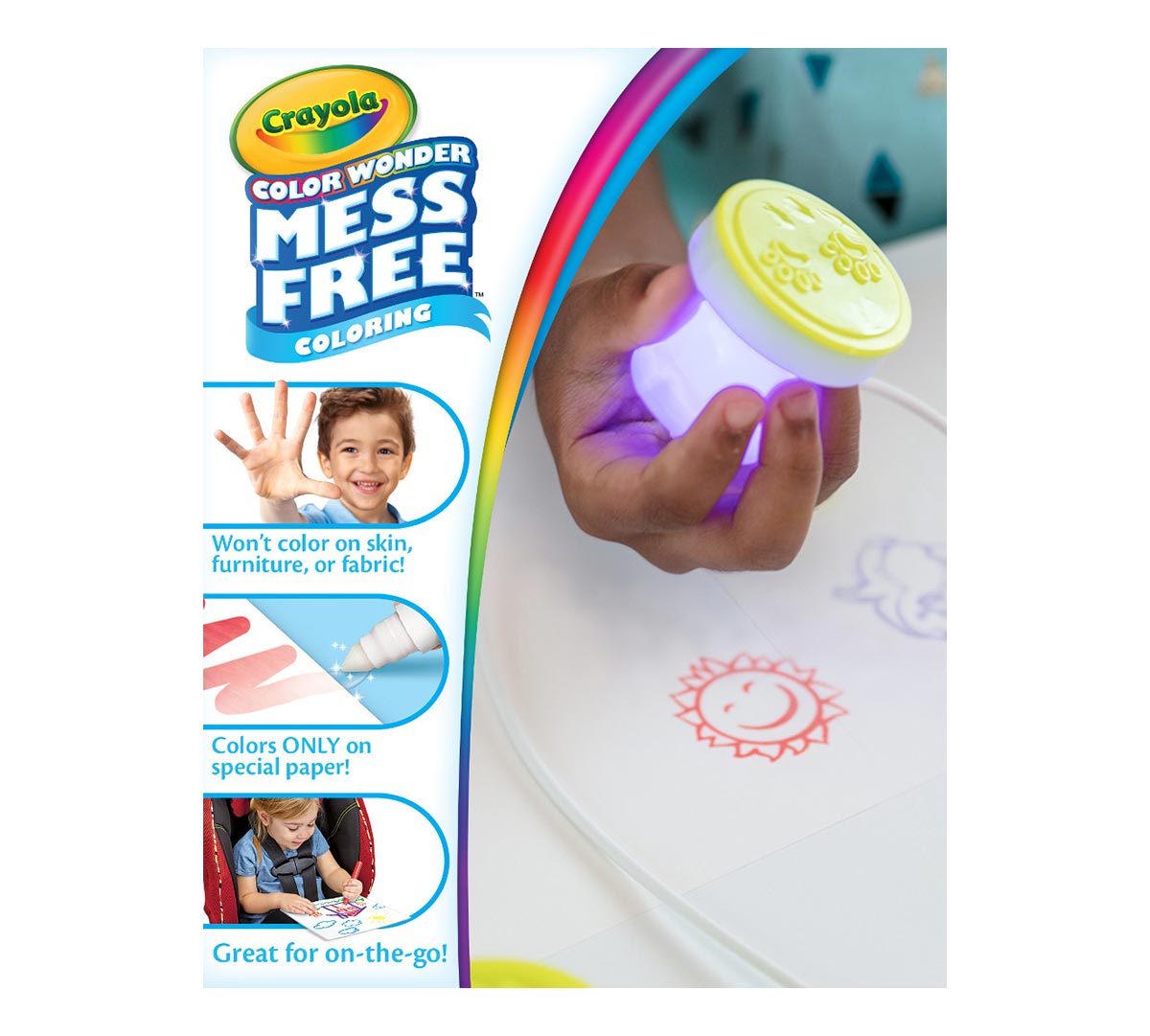 Color Wonder Mess Free Light-Up Stamper