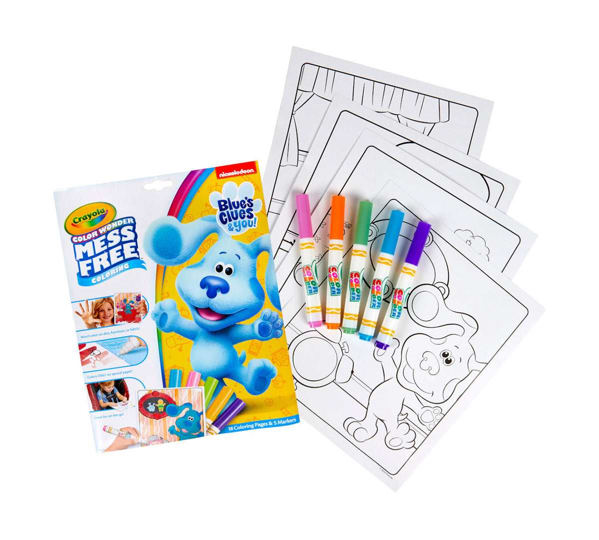Color Wonder Mess Free Blue's Clues Coloring Set