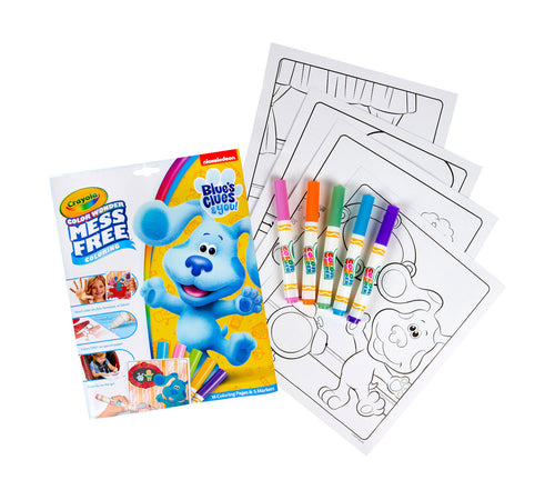 Color Wonder Mess Free Blue's Clues Coloring Set