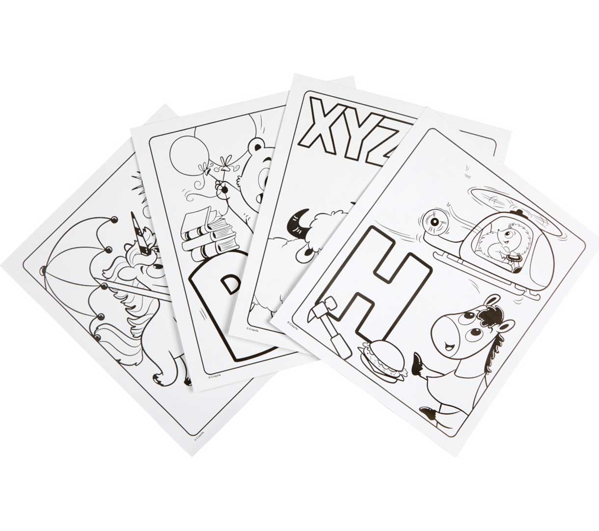 Color Wonder Mess Free Alpha Pets Coloring Pages &amp; Markers