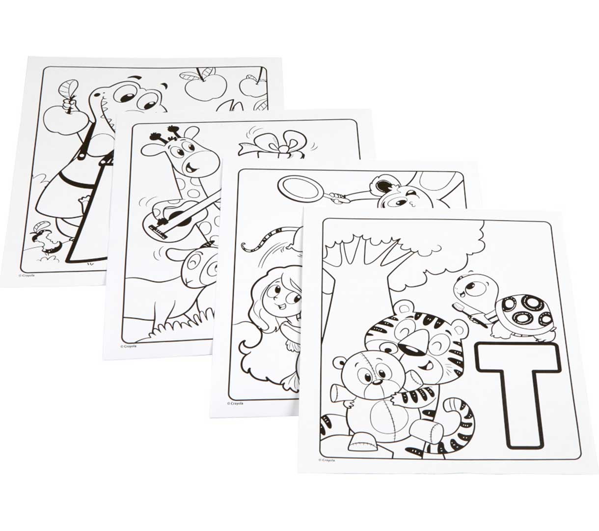 Color Wonder Mess Free Alpha Pets Coloring Pages &amp; Markers
