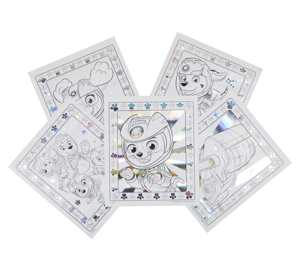 Color Wonder Mess Free Metallic Paw Patrol Coloring Pages &amp; Markers