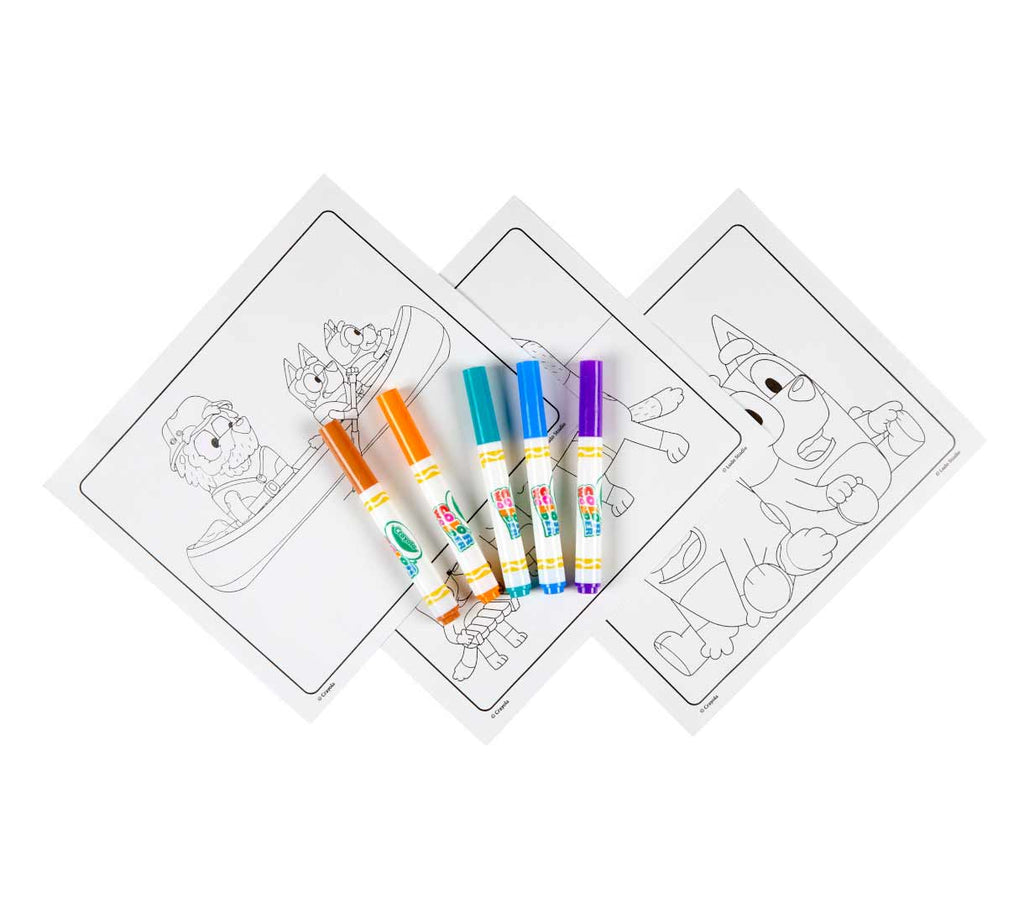 Color Wonder Mess Free Bluey Coloring Set