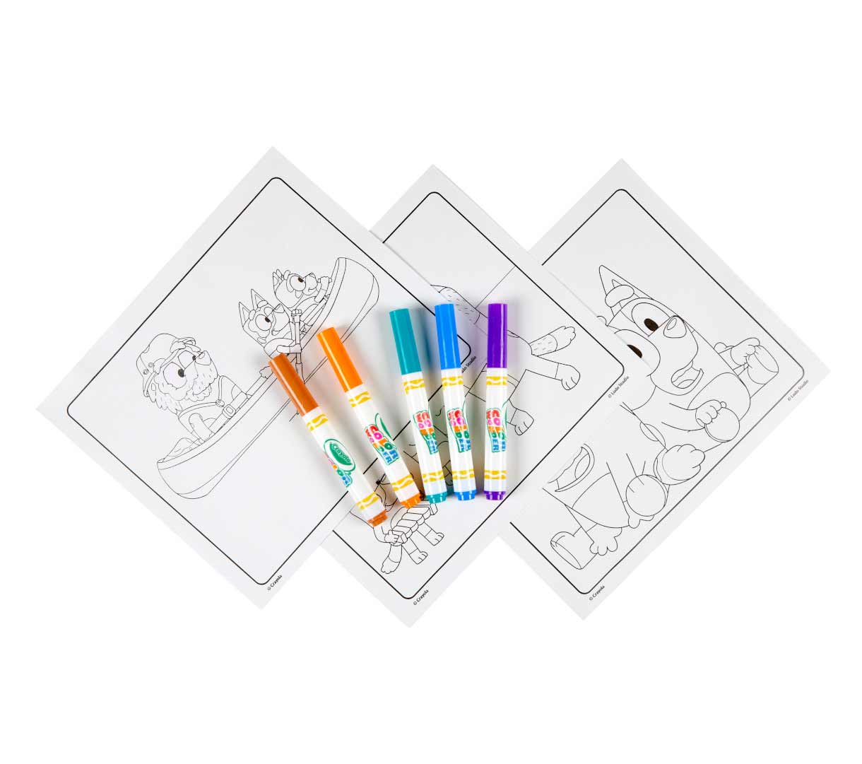 Color Wonder Mess Free Bluey Coloring Set