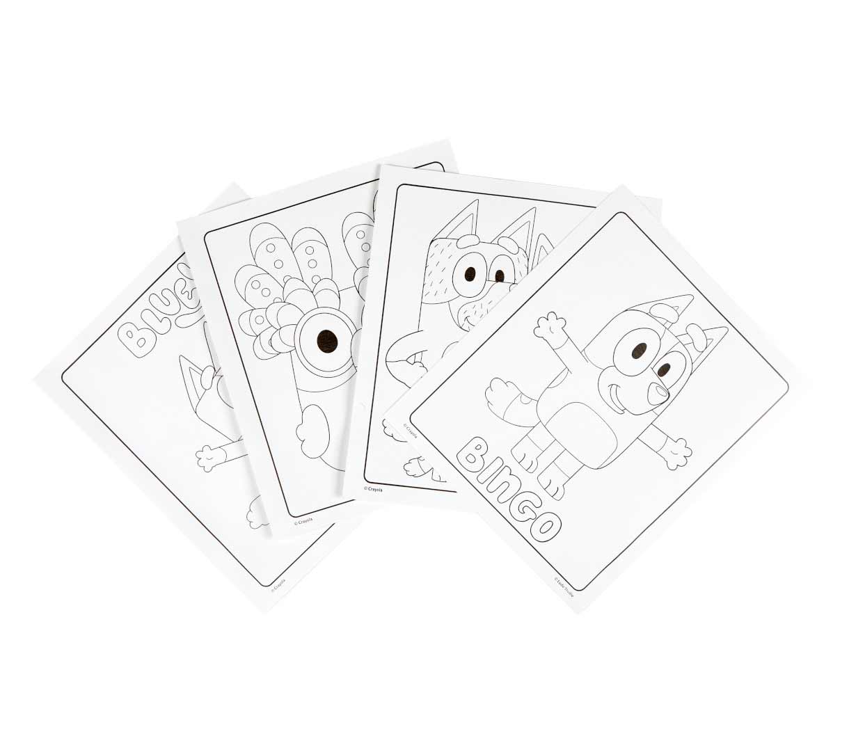Color Wonder Mess Free Bluey Coloring Set