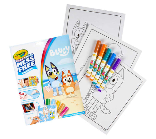 Color Wonder Mess Free Bluey Coloring Set