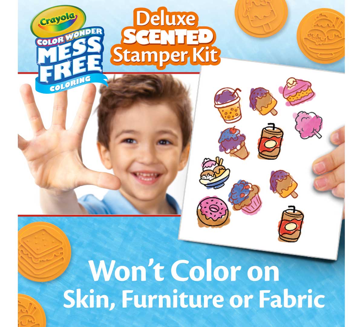Color Wonder Mess Free Deluxe Scented Stamper Kit