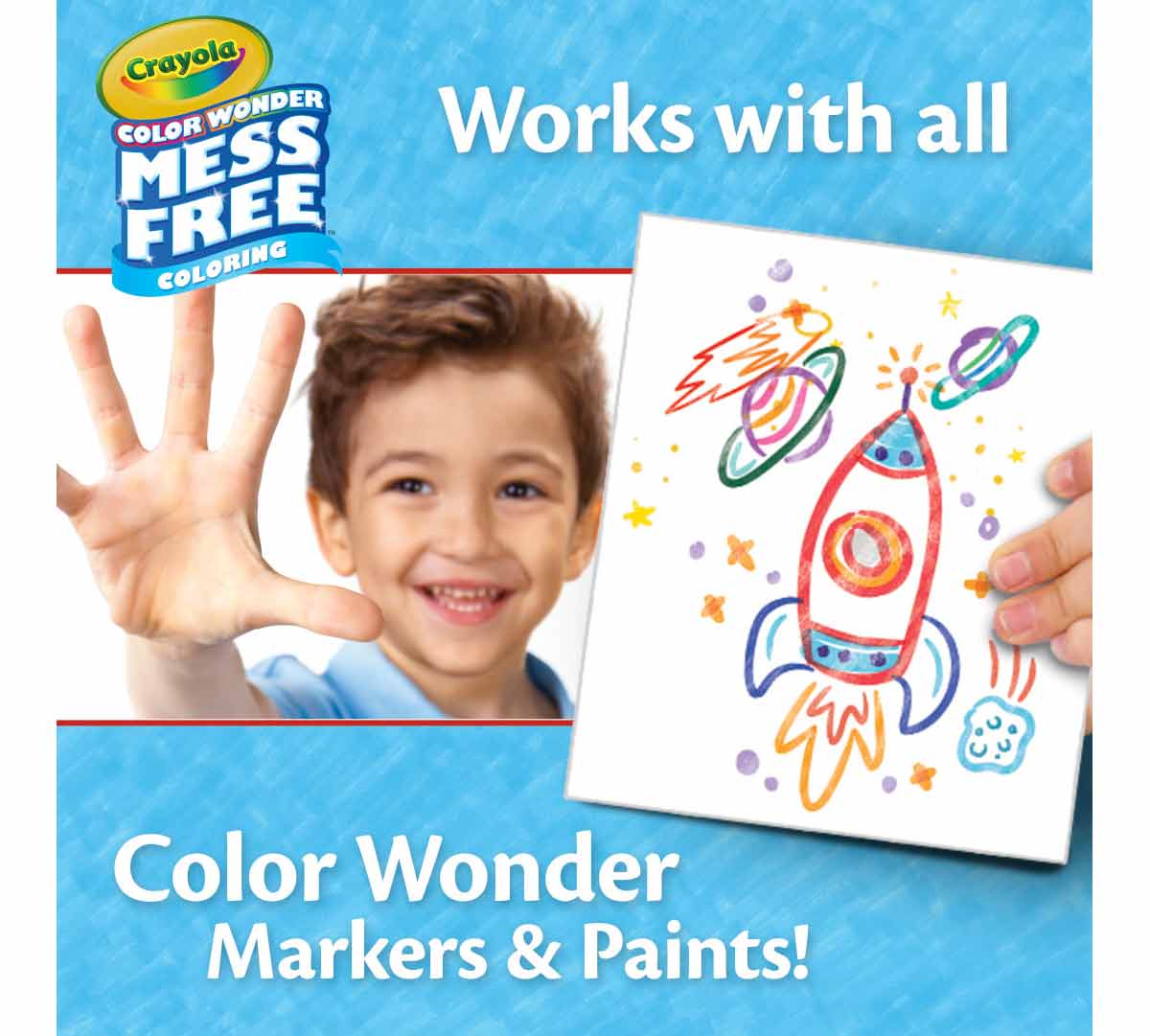 Crayola Color Wonder Mess Free Blank Coloring Pages 50 ct
