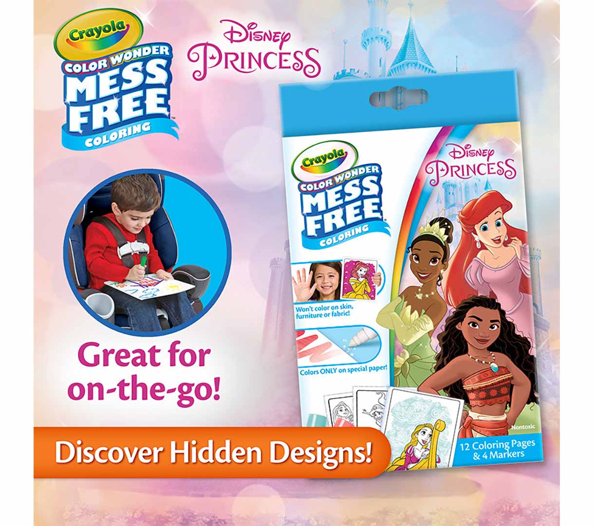 Color Wonder Mini Box Set Disney Princess