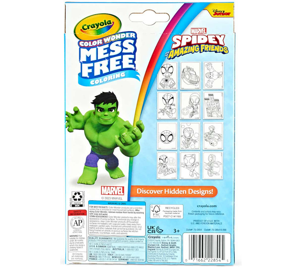 Color Wonder Mini Box Set Spidey &amp; His Amazing Friends