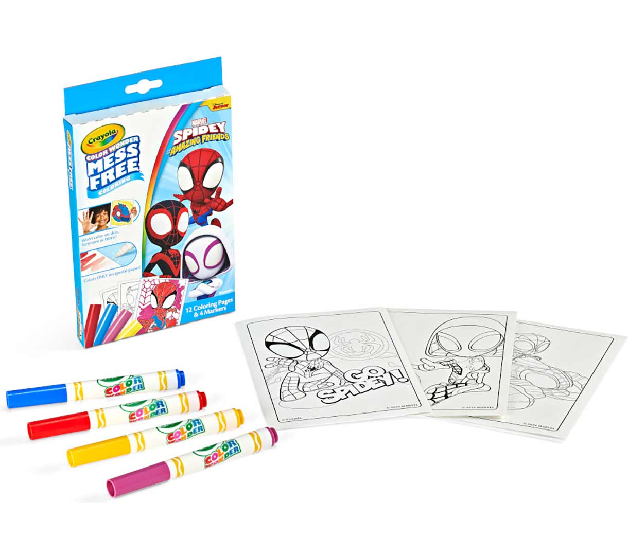 Color Wonder Mini Box Set Spidey &amp; His Amazing Friends