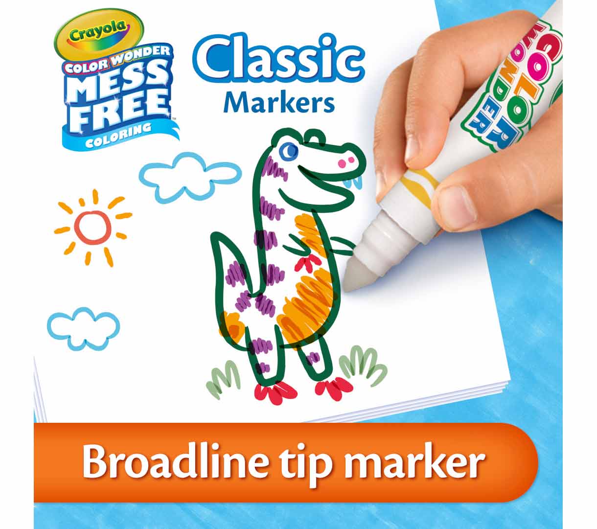 Color Wonder Mess Free Markers 20 Count