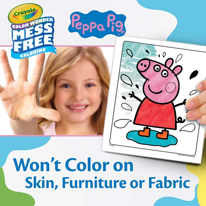 Color Wonder Mess Free Peppa Pig Coloring Set