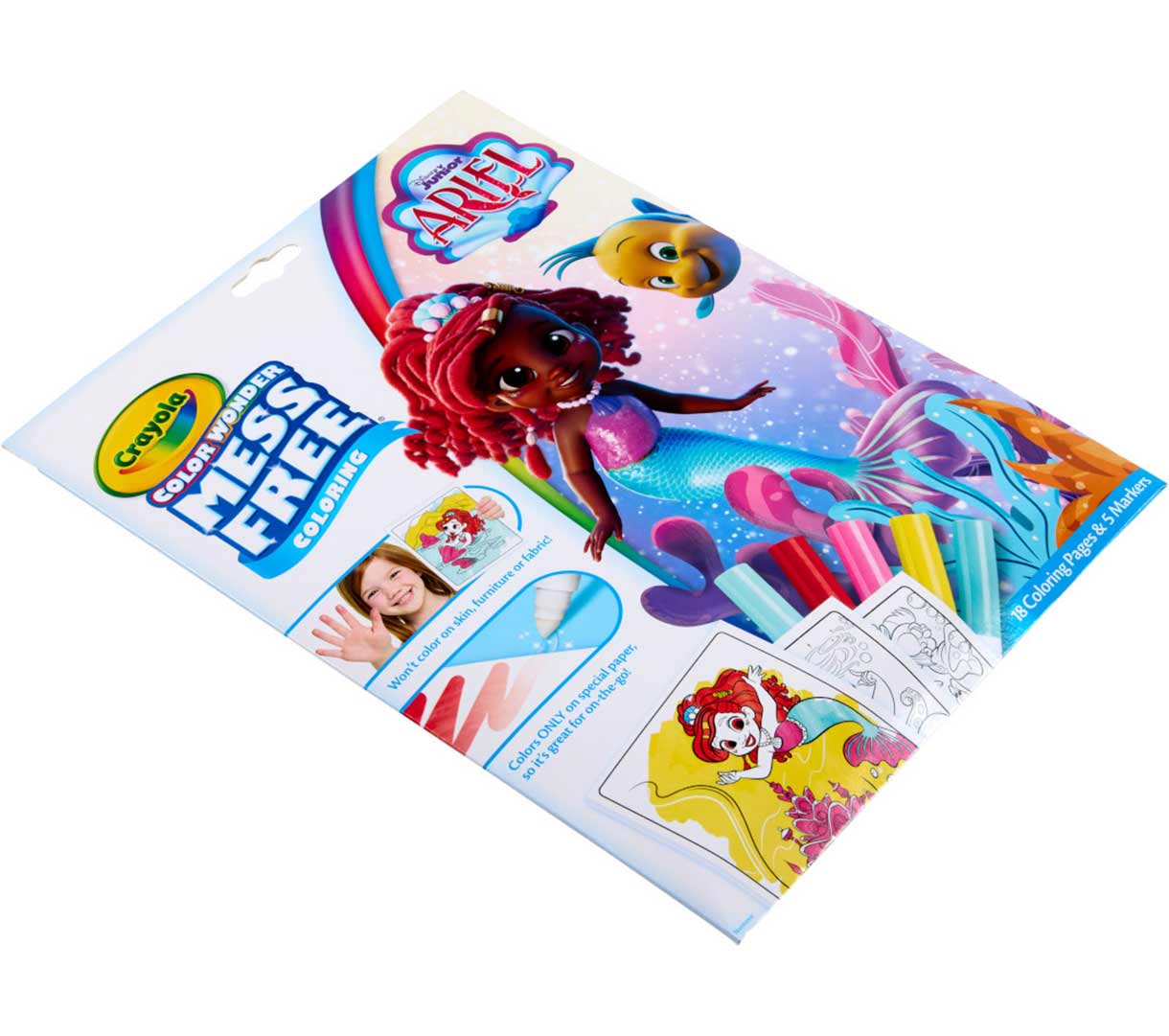 Color Wonder Mess Free Ariel the Little Mermaid Coloring Pages &amp; Markers