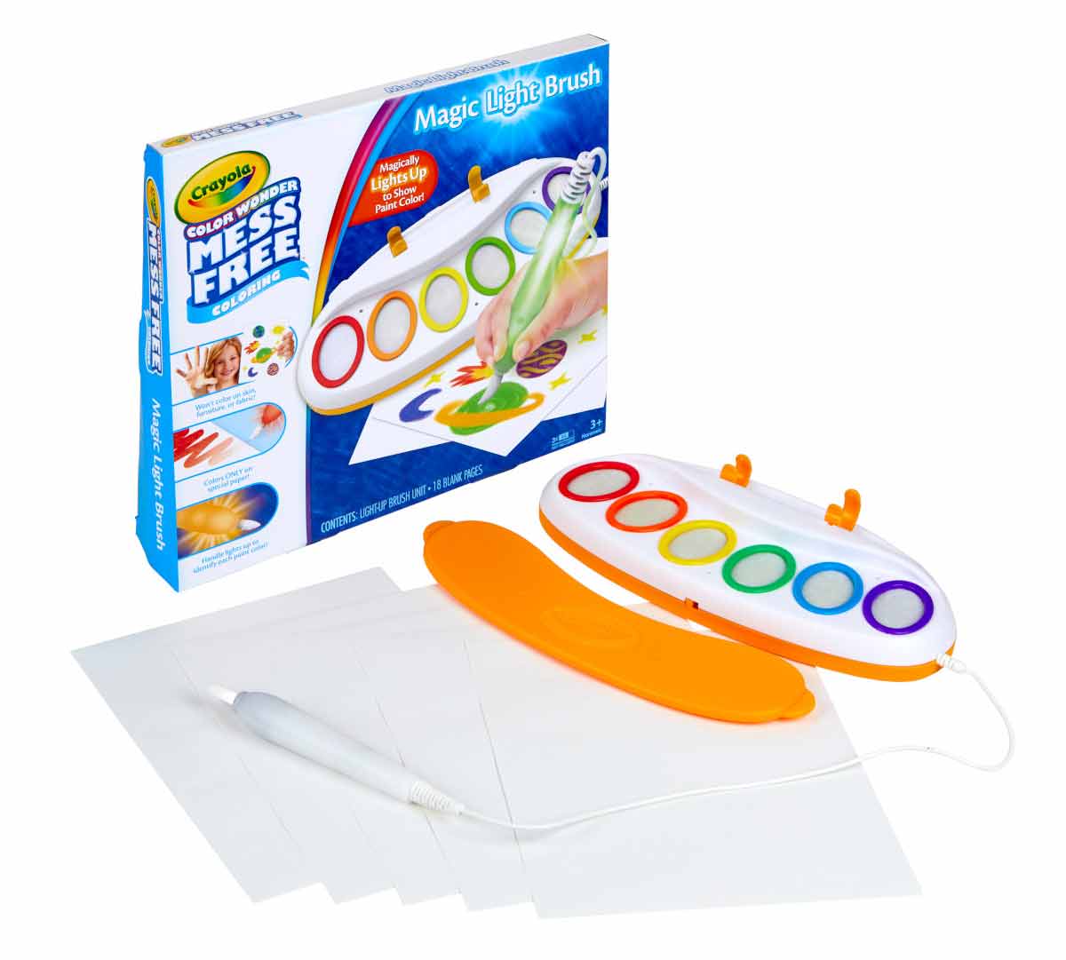 Color Wonder Magic Light Brush Mess Free Painting