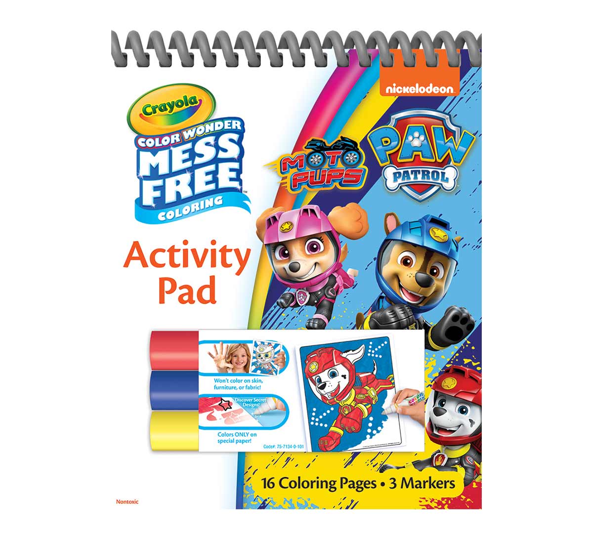 Color Wonder Mess Free Paw Patrol Coloring &amp; Activity Pad