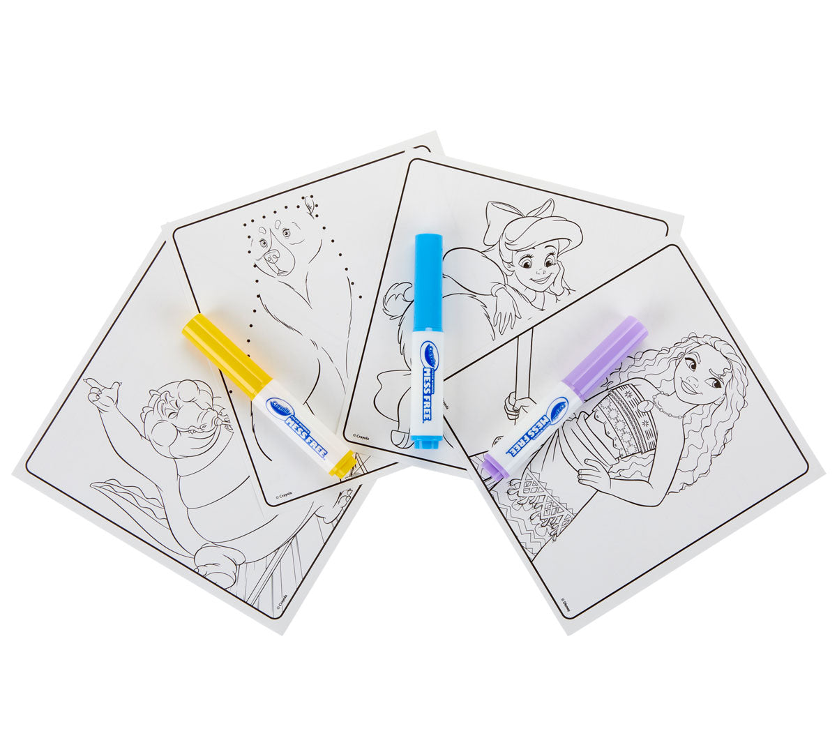 Color Wonder Mess Free Princess Coloring &amp; Activity Pad