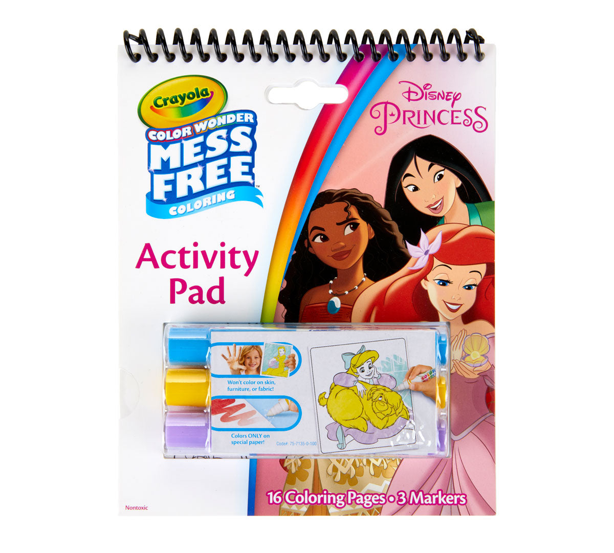 Color Wonder Mess Free Princess Coloring &amp; Activity Pad