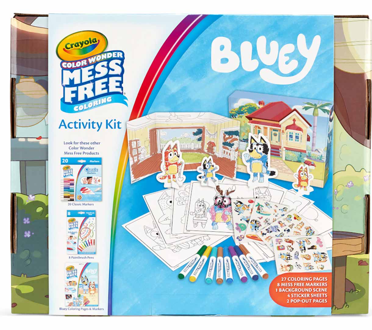 Color Wonder Mess Free Activity Kit Bluey