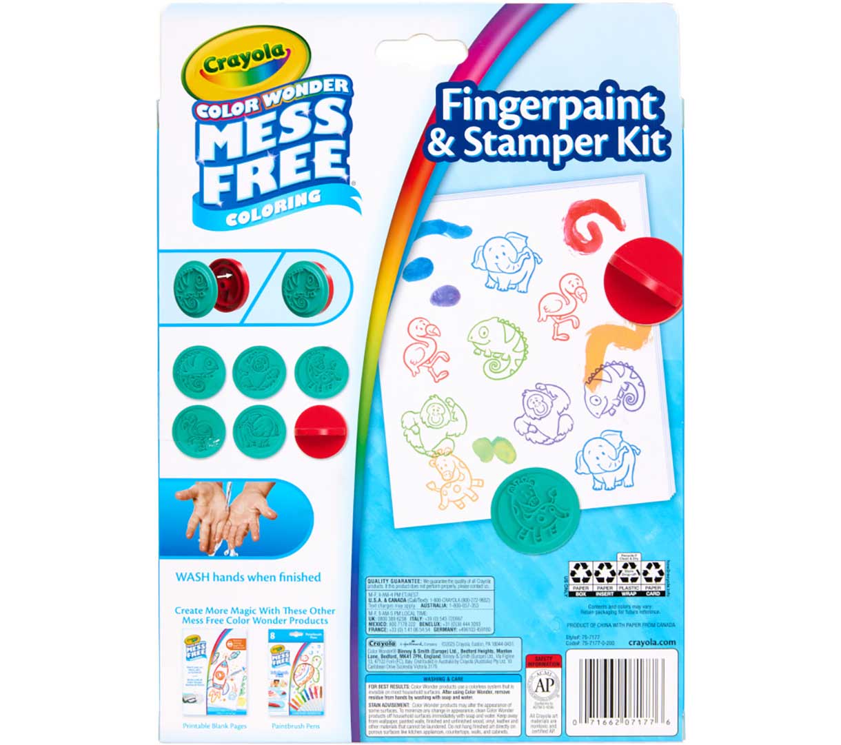 Color Wonder Mess Free Fingerpainting &amp; Stamper Kit