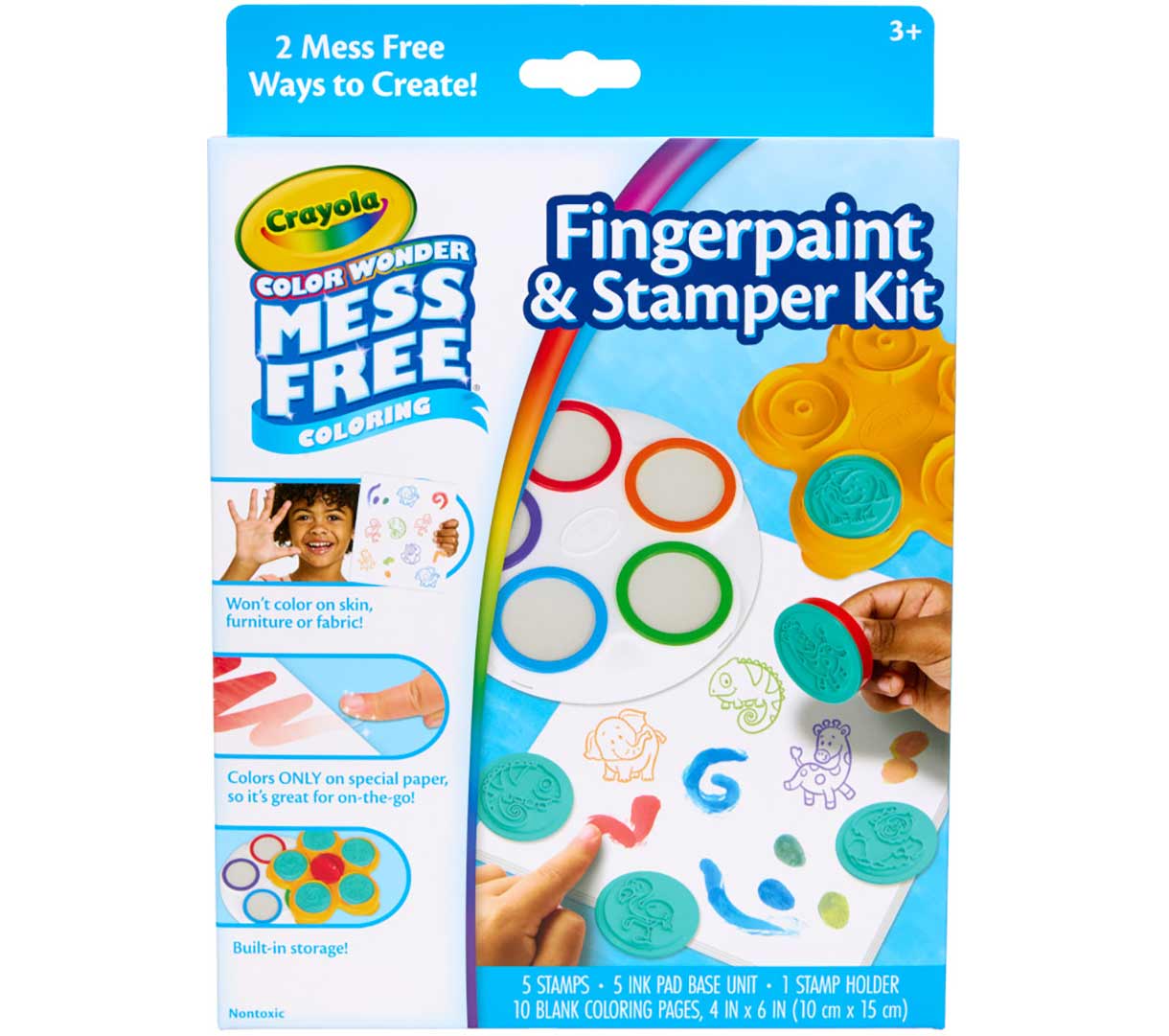 Color Wonder Mess Free Fingerpainting &amp; Stamper Kit