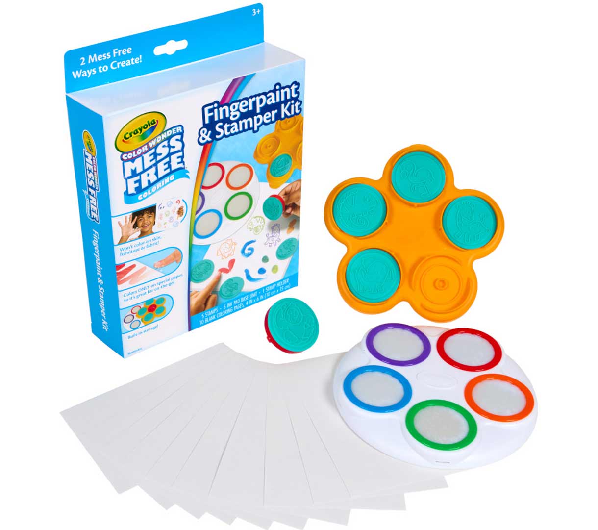 Color Wonder Mess Free Fingerpainting &amp; Stamper Kit