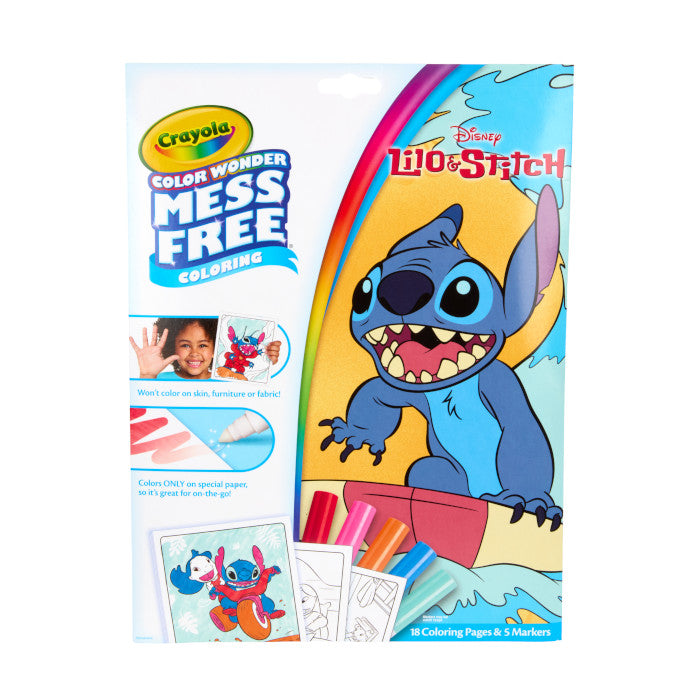 Color Wonder Mess Free Lilo &amp; Stitch Coloring Pages &amp; Markers