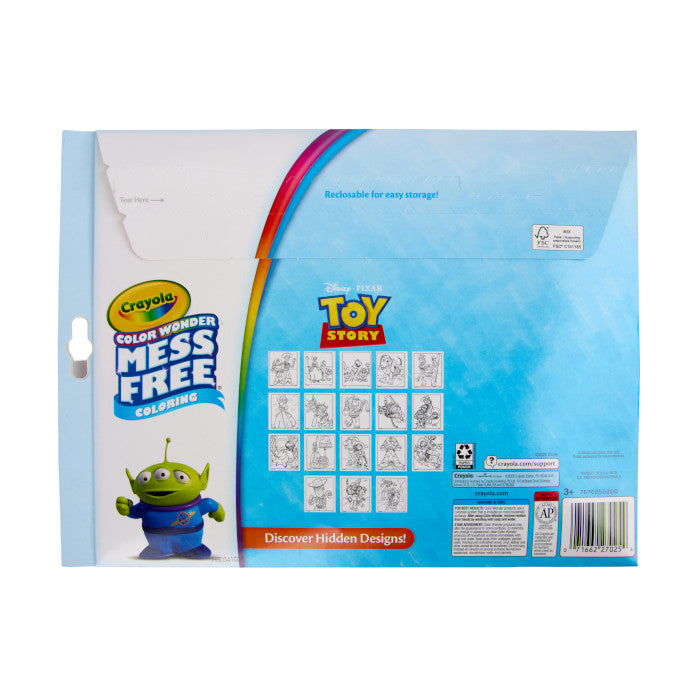 Color Wonder Mess Free Toy Story 5 Coloring Pages and Markers