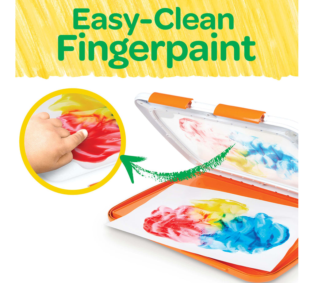 Easy Clean Fingerpaint Station