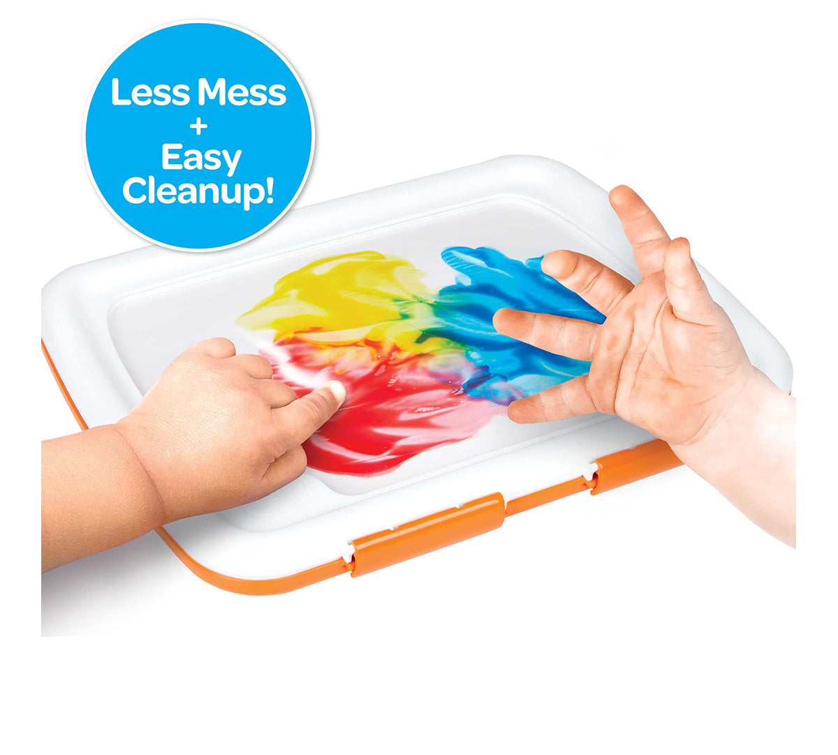 Easy Clean Fingerpaint Station