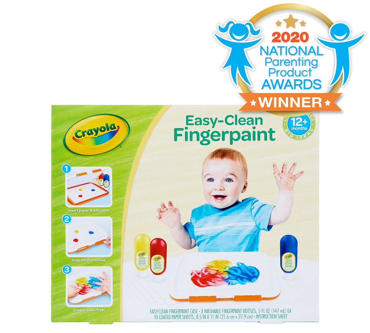 Easy Clean Fingerpaint Station