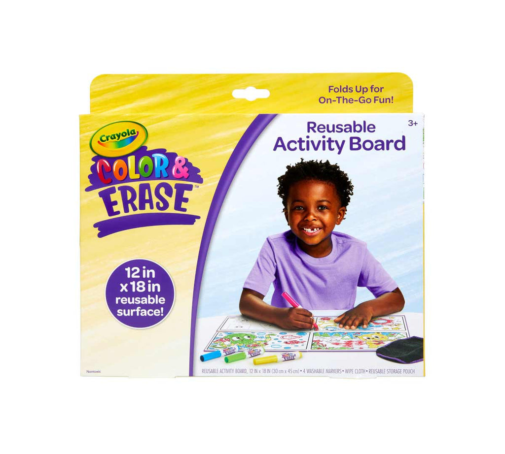 Color &amp; Erase Reusable Activity Board