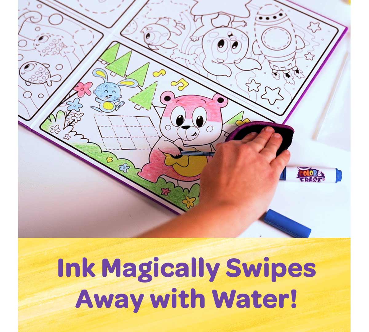 Color &amp; Erase Reusable Activity Board