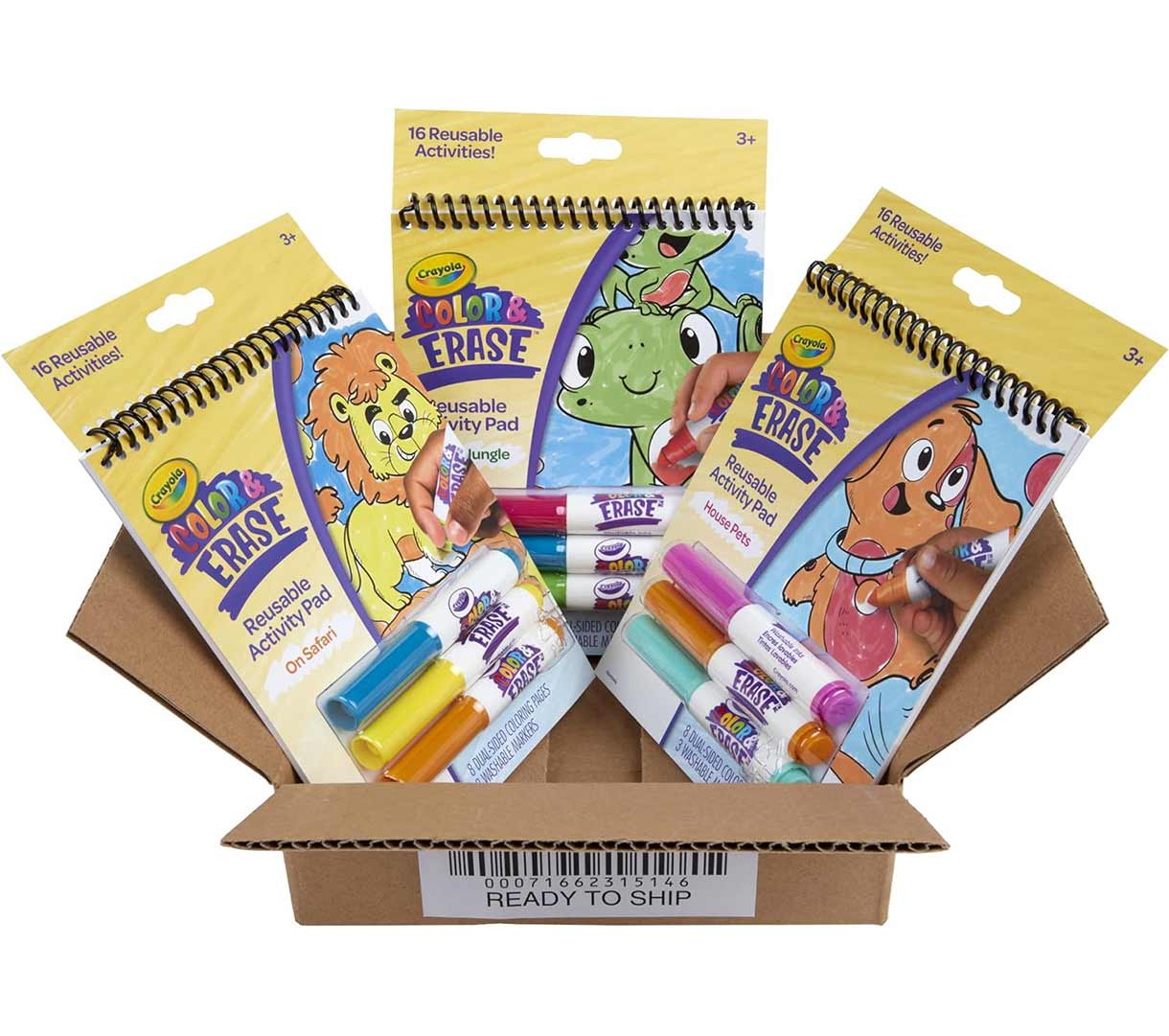 Color and Erase Reusable Activity Pads 3 Pack