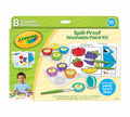 Spill Proof Washable Paint Set 8 Count