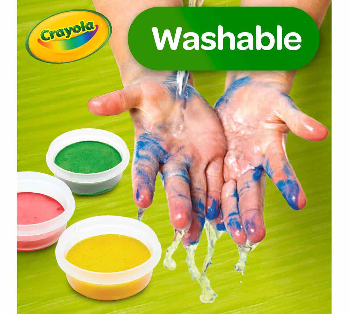 Spill Proof Washable Paint Set 8 Count