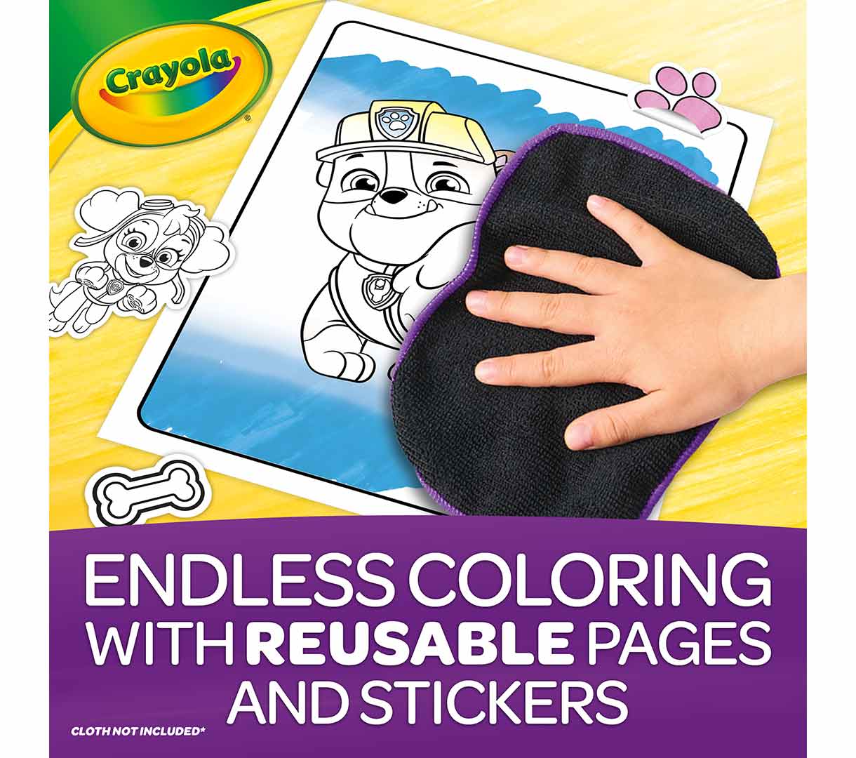 Paw Patrol Color and Erase Reusable Activity Pad with Markers