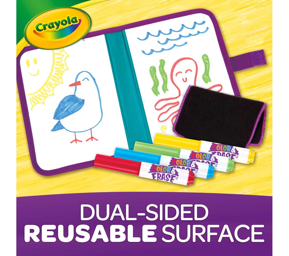 Color &amp; Erase Reusable Travel Board