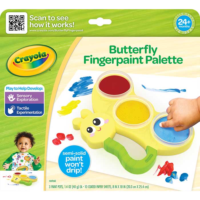 Butterfly Fingerpaint Palette