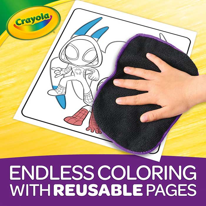Spidey Color and Erase Reusable Activity Pad with Markers