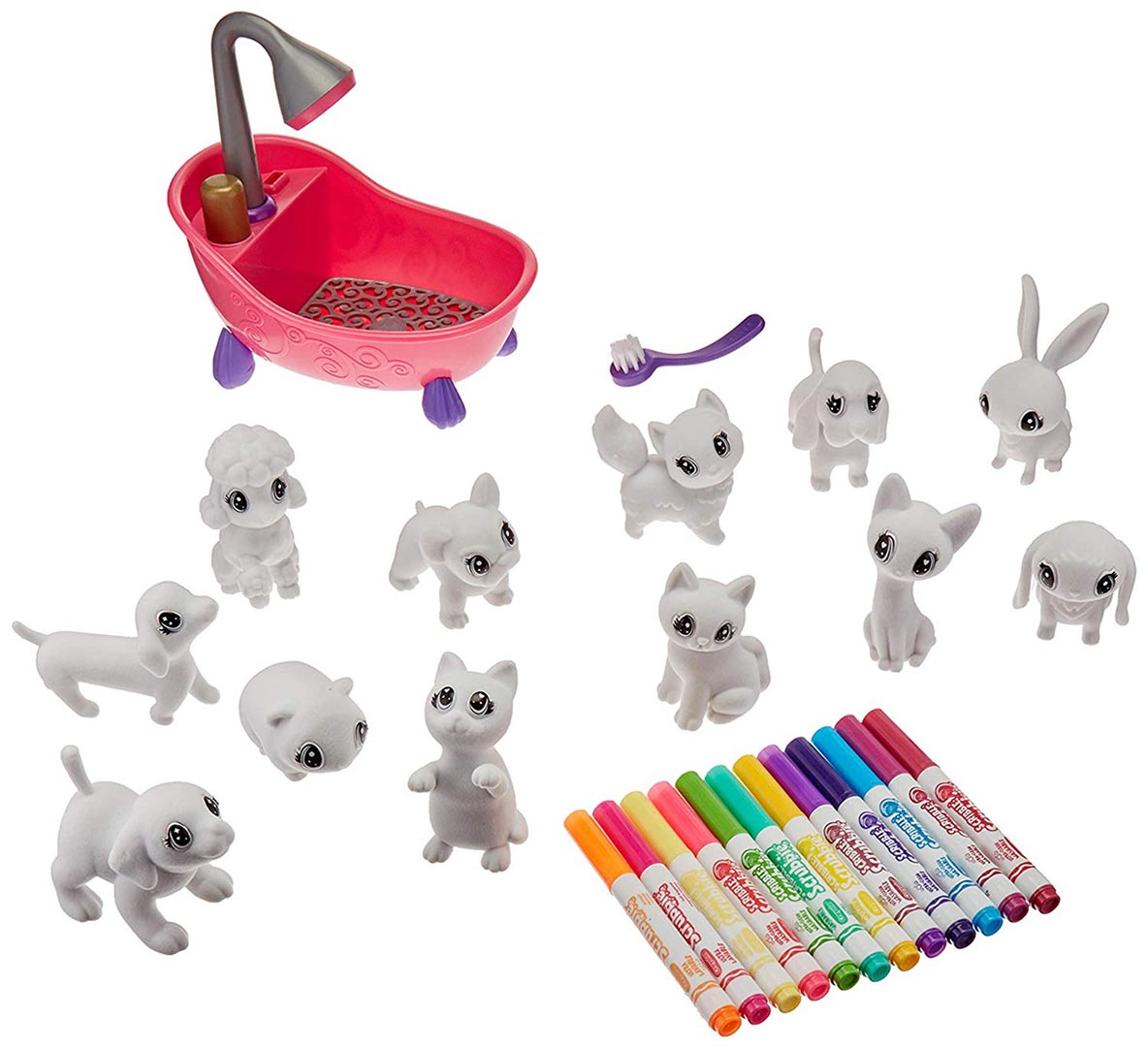 Scribble Scrubbie Pets Mega Tub Playset