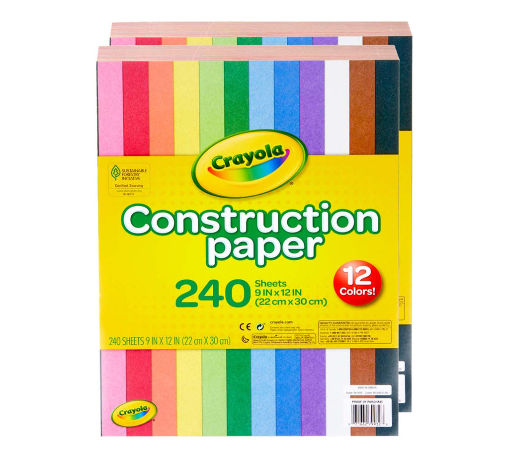 Bulk Construction Paper 480 Count