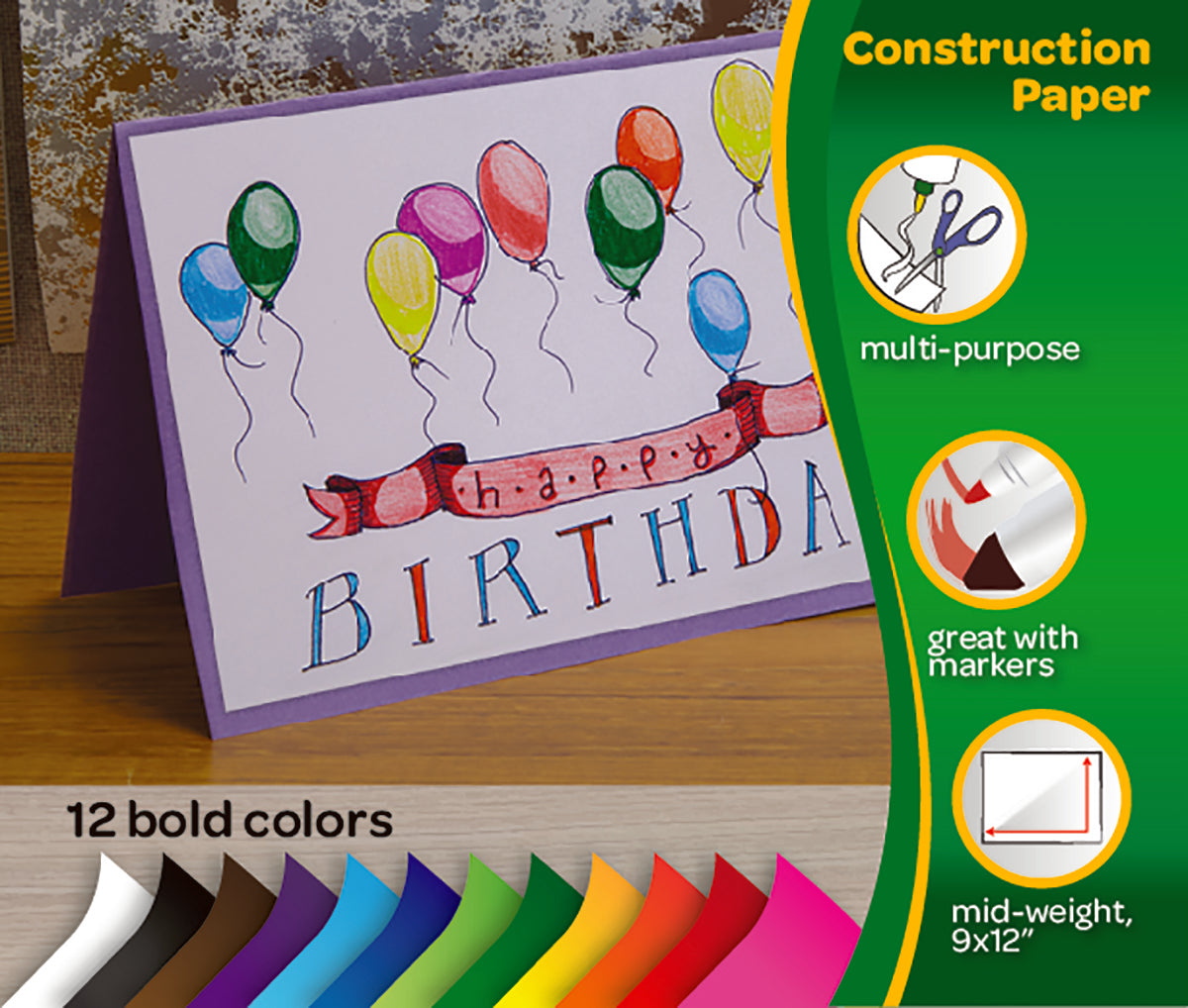 Bulk Construction Paper 480 Count