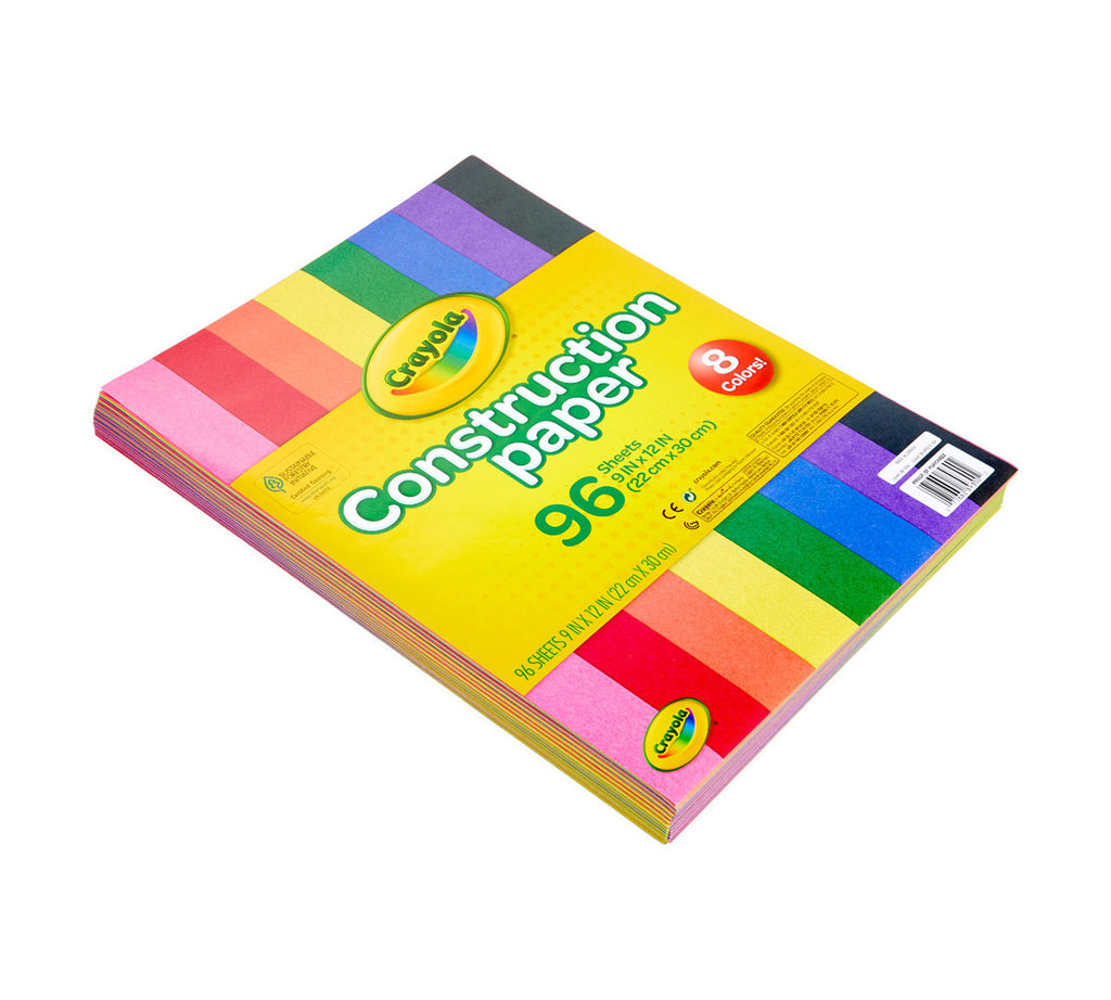 Construction Paper 96 Count