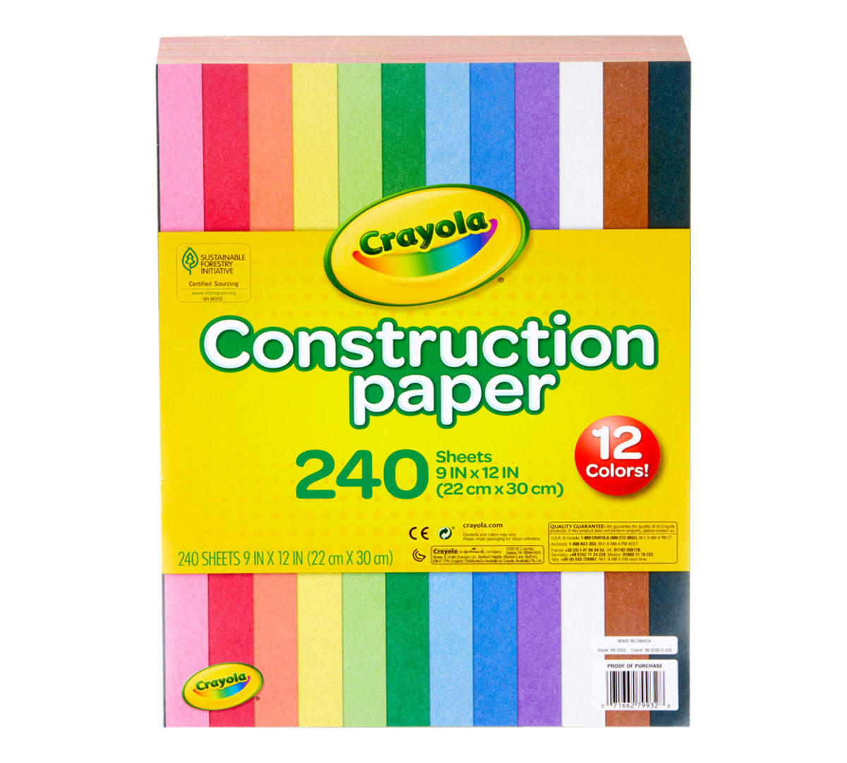 Construction Paper 240 Count