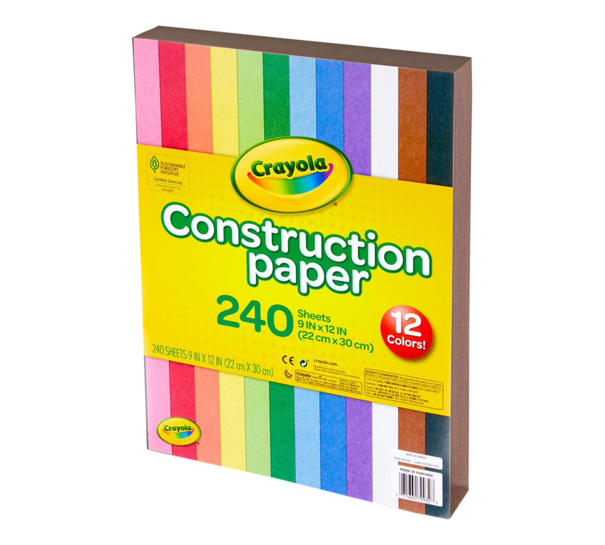 Construction Paper 240 Count