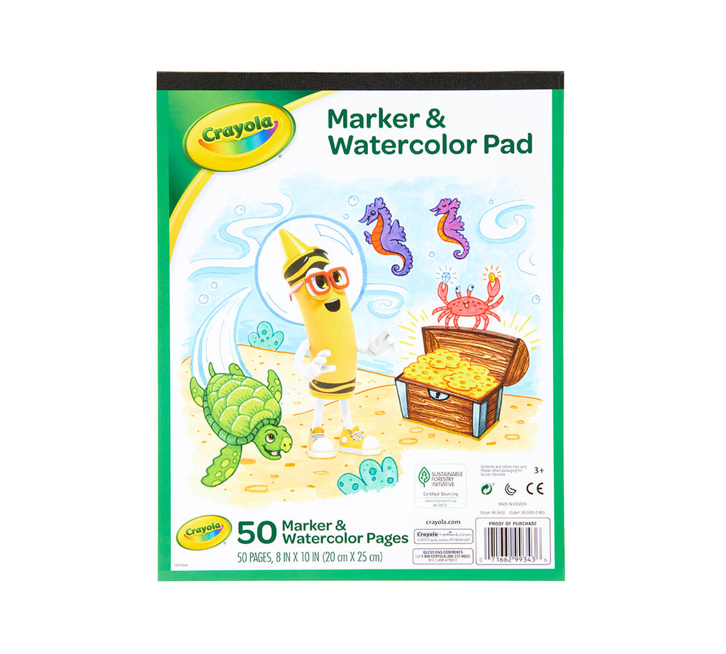 Marker &amp; Watercolor Pad
