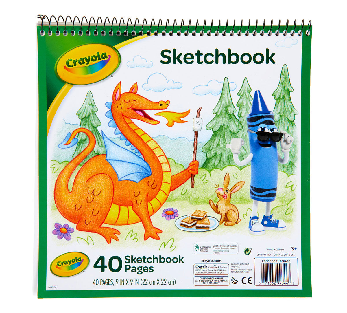 Kid's Sketchbook 40 Pages