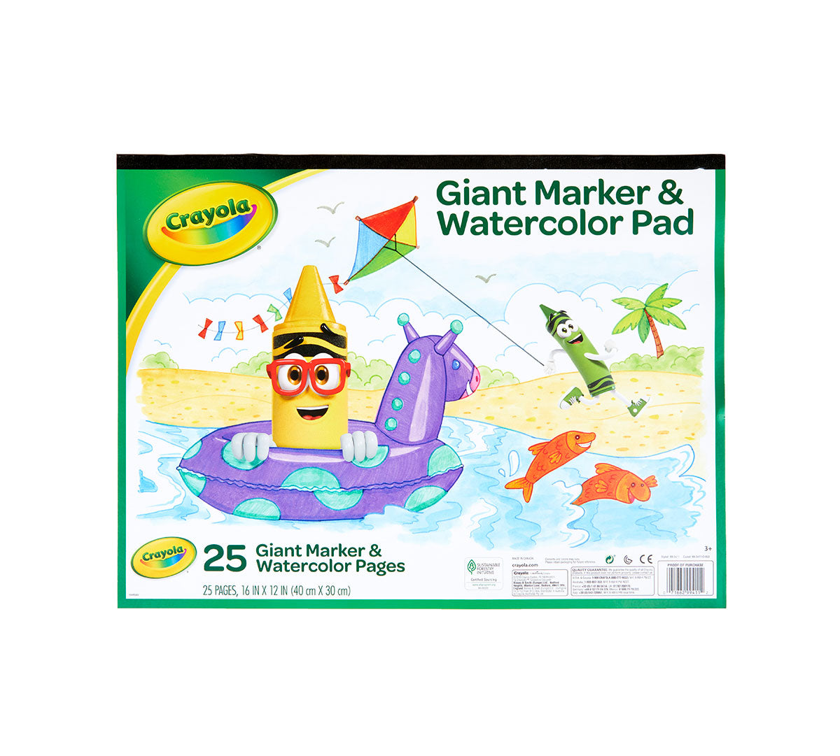 Giant Marker &amp; Watercolor Pad